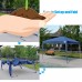 Upgraded Quictent 8x8 EZ Pop Up Canopy Gazebo Party Tent  with Mesh Windows and Sidewalls 100% Waterproof-9 Colors (Black)   